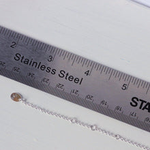 Load image into Gallery viewer, Dainty silver heart bracelet