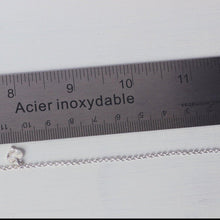 Load image into Gallery viewer, Dainty silver heart bracelet