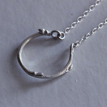 Load image into Gallery viewer, Twig necklace, sterling silver chain necklace