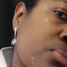 Load image into Gallery viewer, Organic dangle earrings