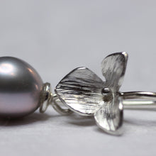 Load image into Gallery viewer, Dainty dangle earrings, sterling silver (925 Silver)