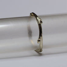 Load image into Gallery viewer, Gold stackable rings, twig design