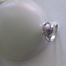 Load image into Gallery viewer, Pearl promise ring, promise ring for her
