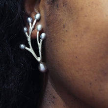 Load image into Gallery viewer, Statement twig earrings
