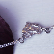 Load image into Gallery viewer, Sterling silver choker style, engraved heart necklace
